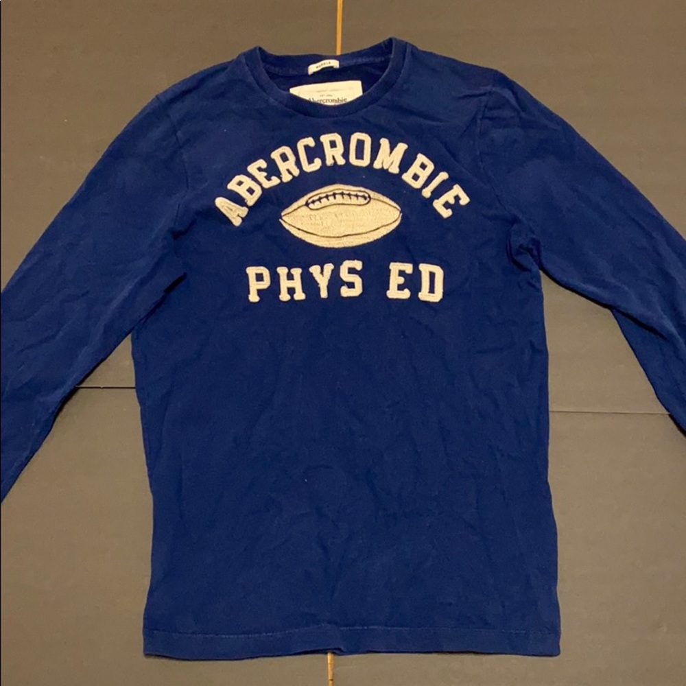 Abercrombie & Fitch Navy Blue Long Sleeve